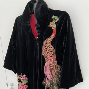 Lovely Embellished Swing Coat